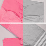 Thigh-Striped V-Back Scrunch Leggings