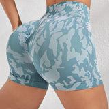 Tie-Dye Butt-Lifting Shorts