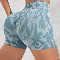 Tie-Dye Butt-Lifting Shorts