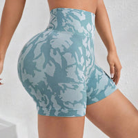 Tie-Dye Butt-Lifting Shorts
