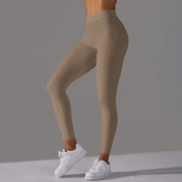 V-Back Ruched Leggings