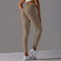 V-Back Ruched Leggings