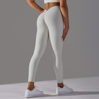 V-Back Ruched Leggings