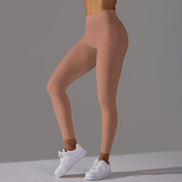 V-Back Ruched Leggings