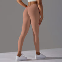V-Back Ruched Leggings