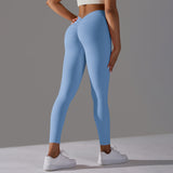 V-Back Ruched Leggings