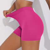 V-back Ruched Shorts