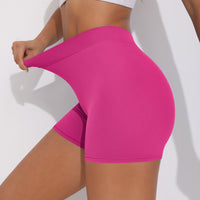 V-back Ruched Shorts