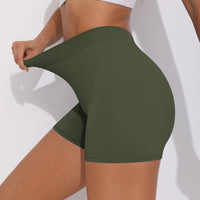 V-back Ruched Shorts
